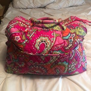 Vera Bradley travel bag and matching tumblr